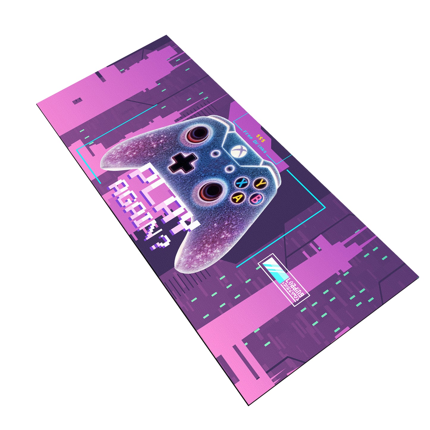 Gaming Play Again Desk Pad