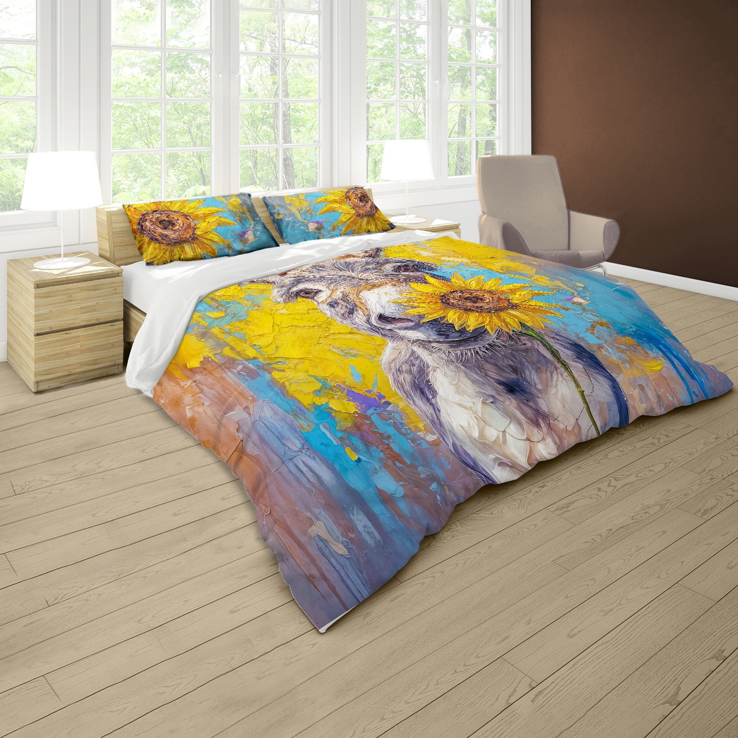 Gentle Donkey Duvet Cover Set