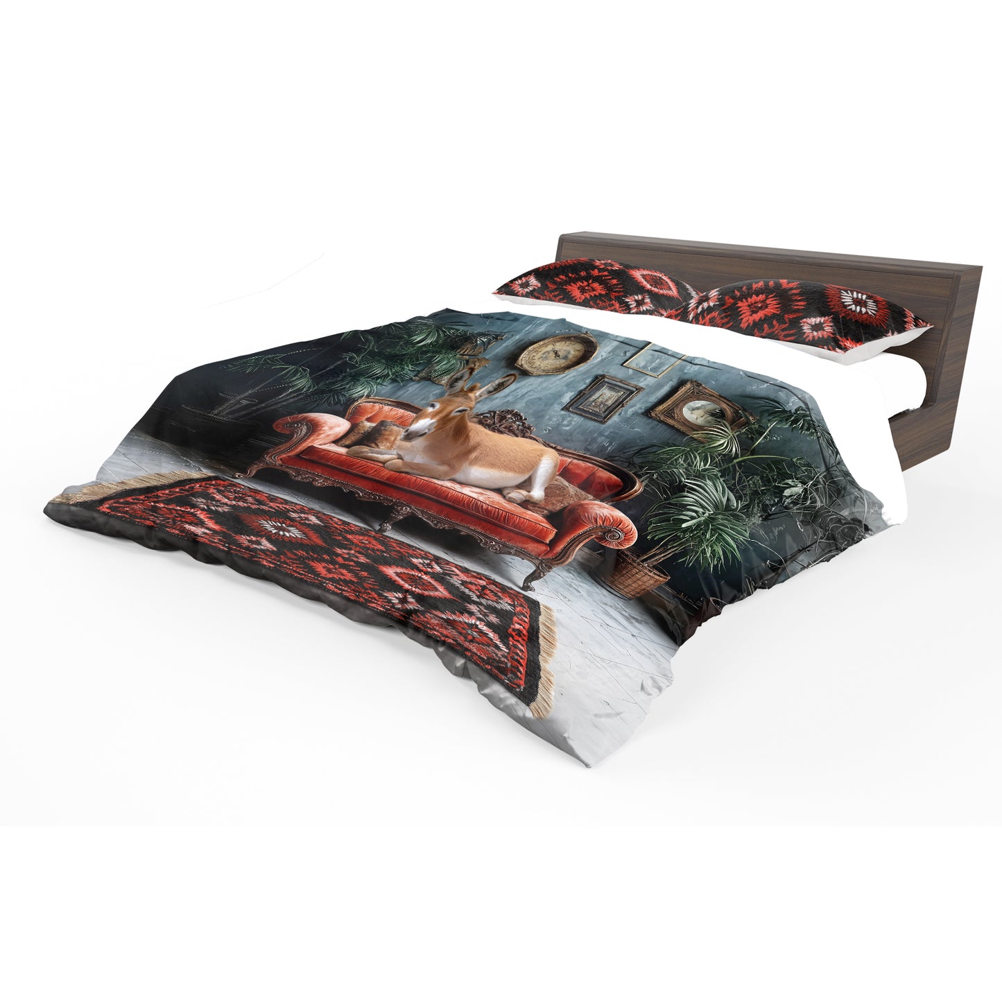 Gentle Donkey Duvet Cover Set