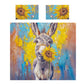 Gentle Donkey Duvet Cover Set