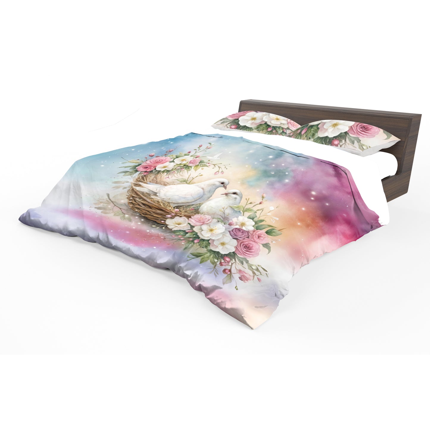 Gentle Dove Nest Duvet Cover Set