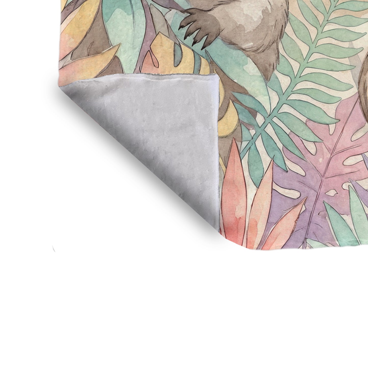 Gentle Forest Friends Baby Fleece Blanket