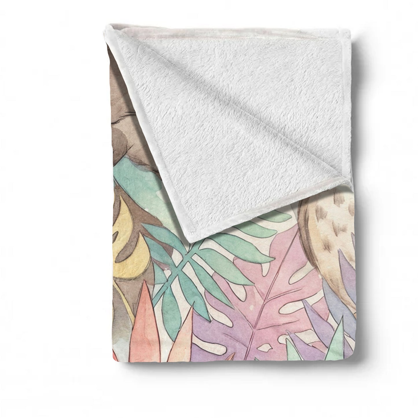 Gentle Forest Friends Baby Fleece Blanket