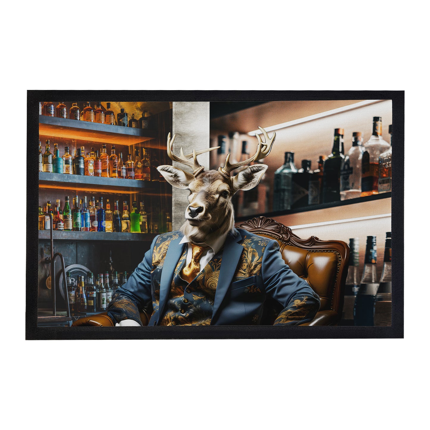 Gentleman Deer Door Mat