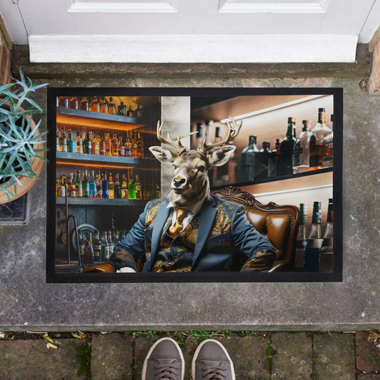 Gentleman Deer Door Mat
