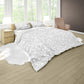 Geometric White Tiles Duvet Cover Set