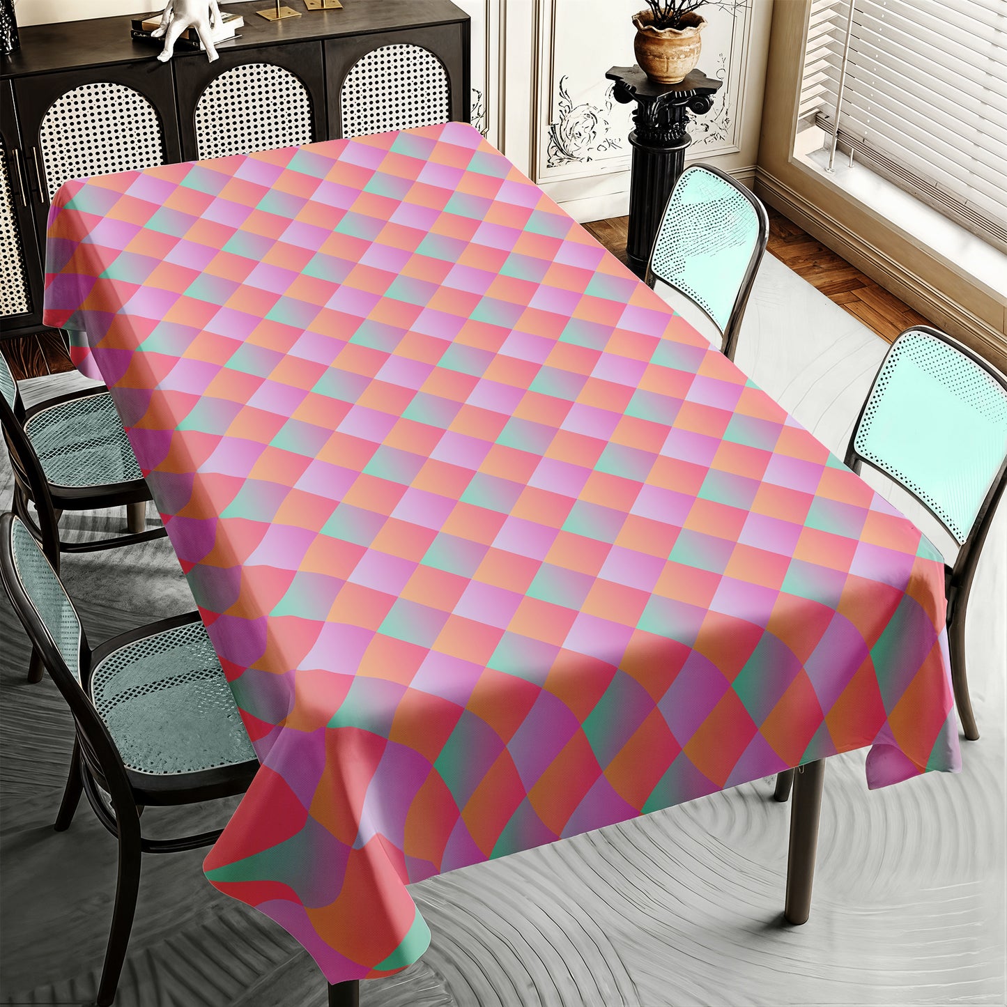 Geometric Heus Rectangle Tablecloth