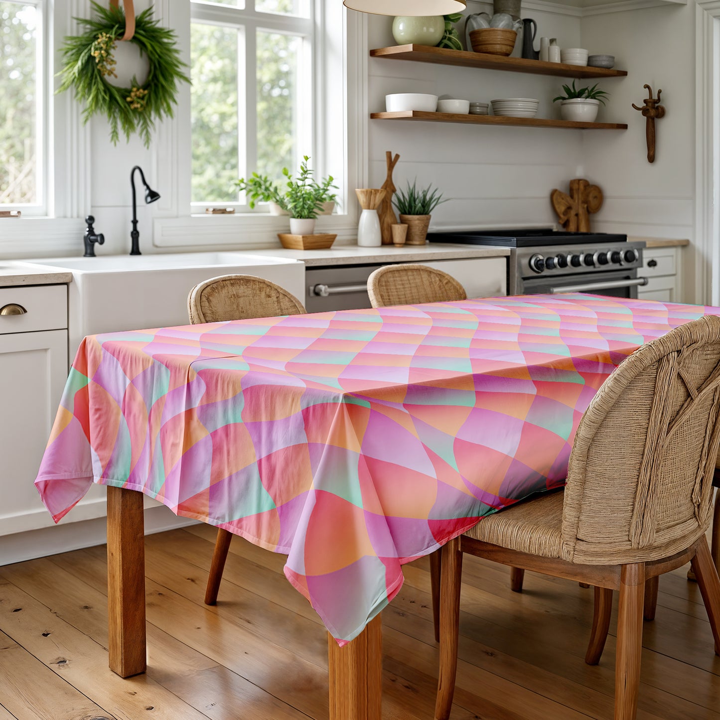Geometric Heus Rectangle Tablecloth