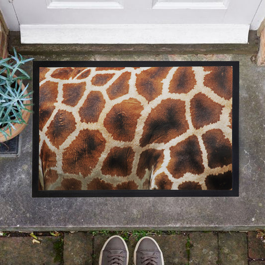 Geraffe Skin Door Mat
