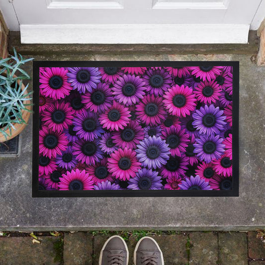 Gerberas Door Mat