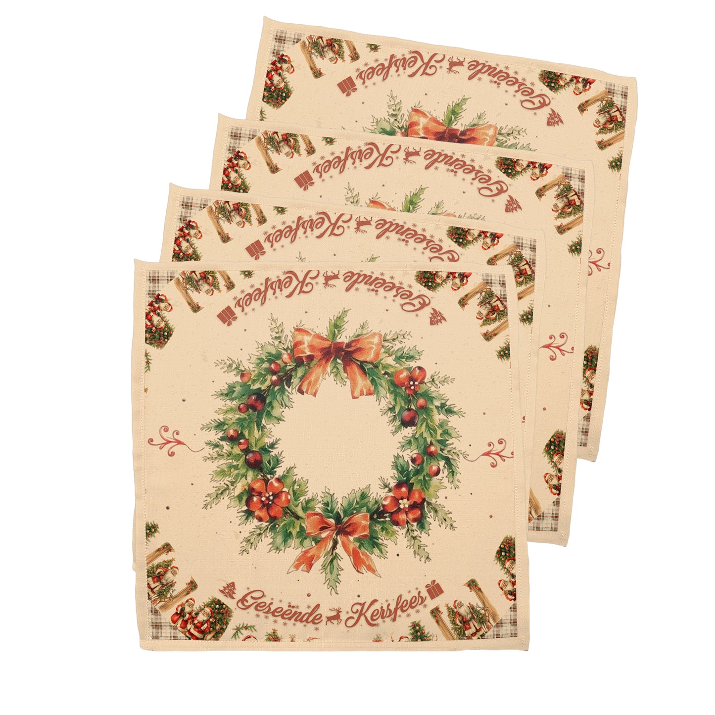 Geseende Kersfees Napkins