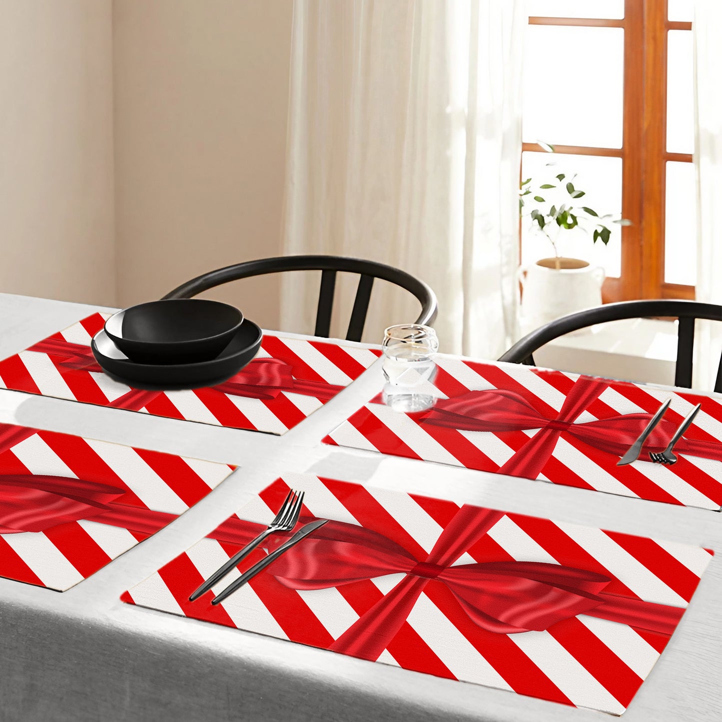 Gift Wrap Christmas Placemats