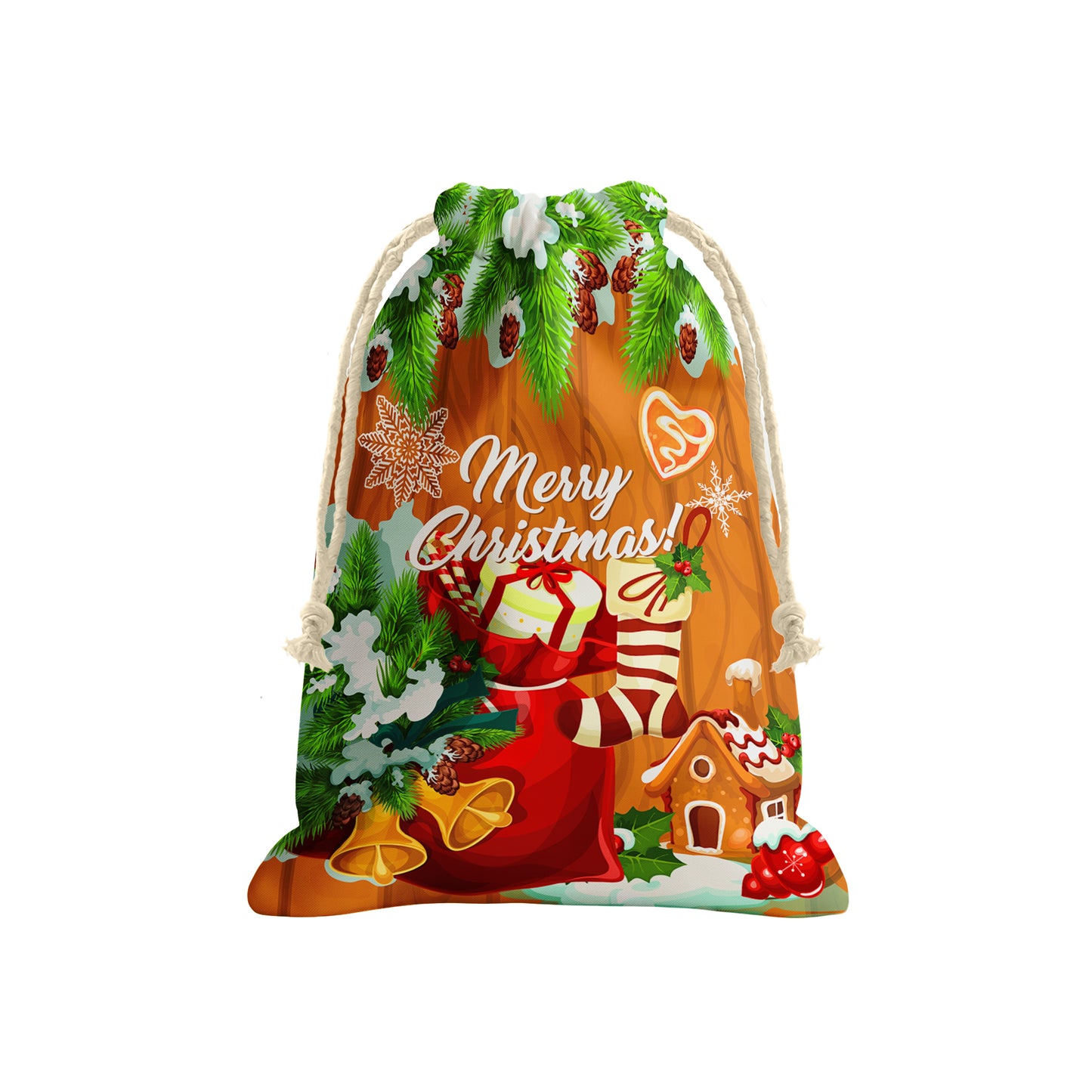 Gingerbread House Gift Sack