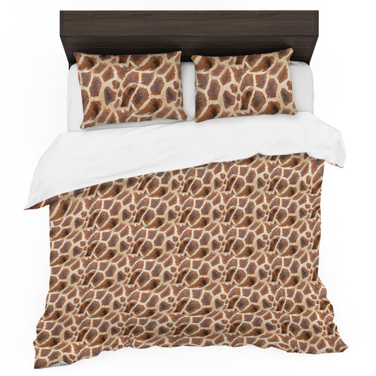 Giraffe Fur Duvet Cover Set