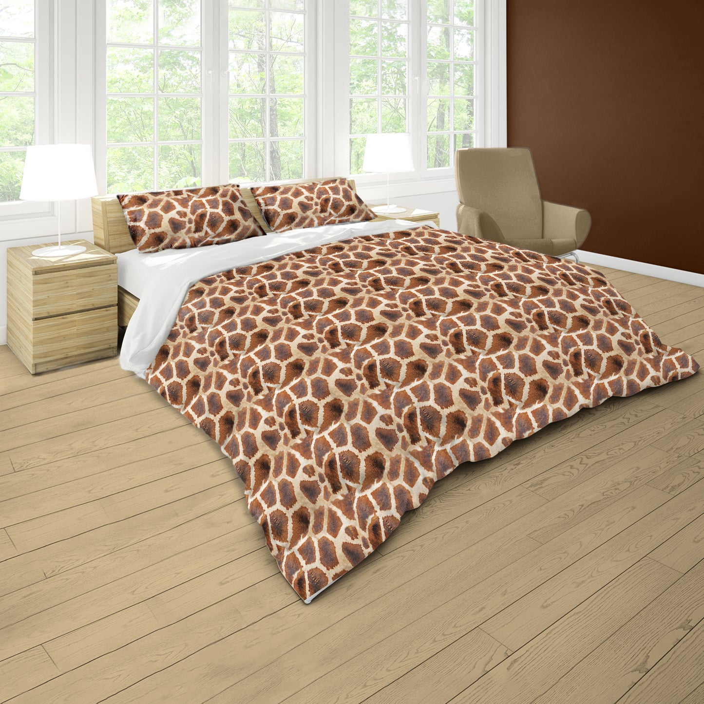 Giraffe Fur Duvet Cover Set