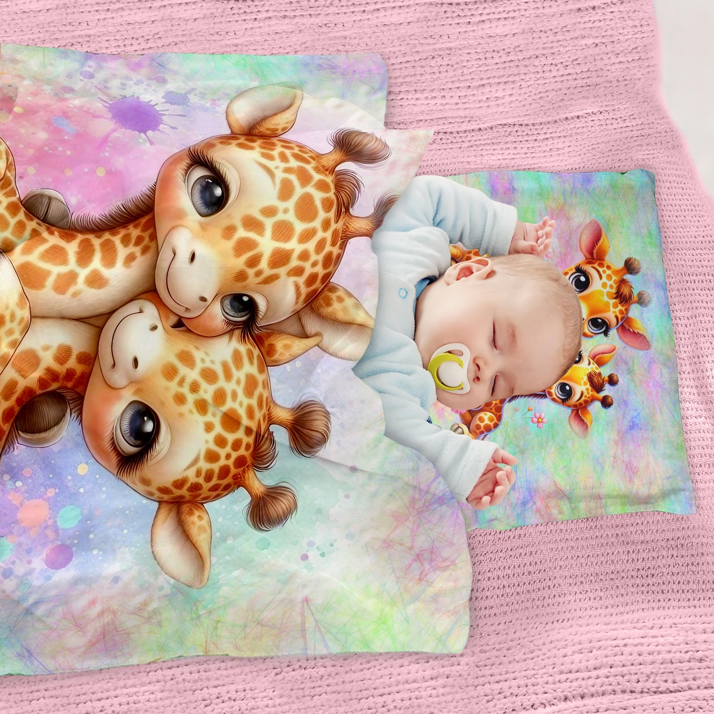 Giraffe Love Cot Set