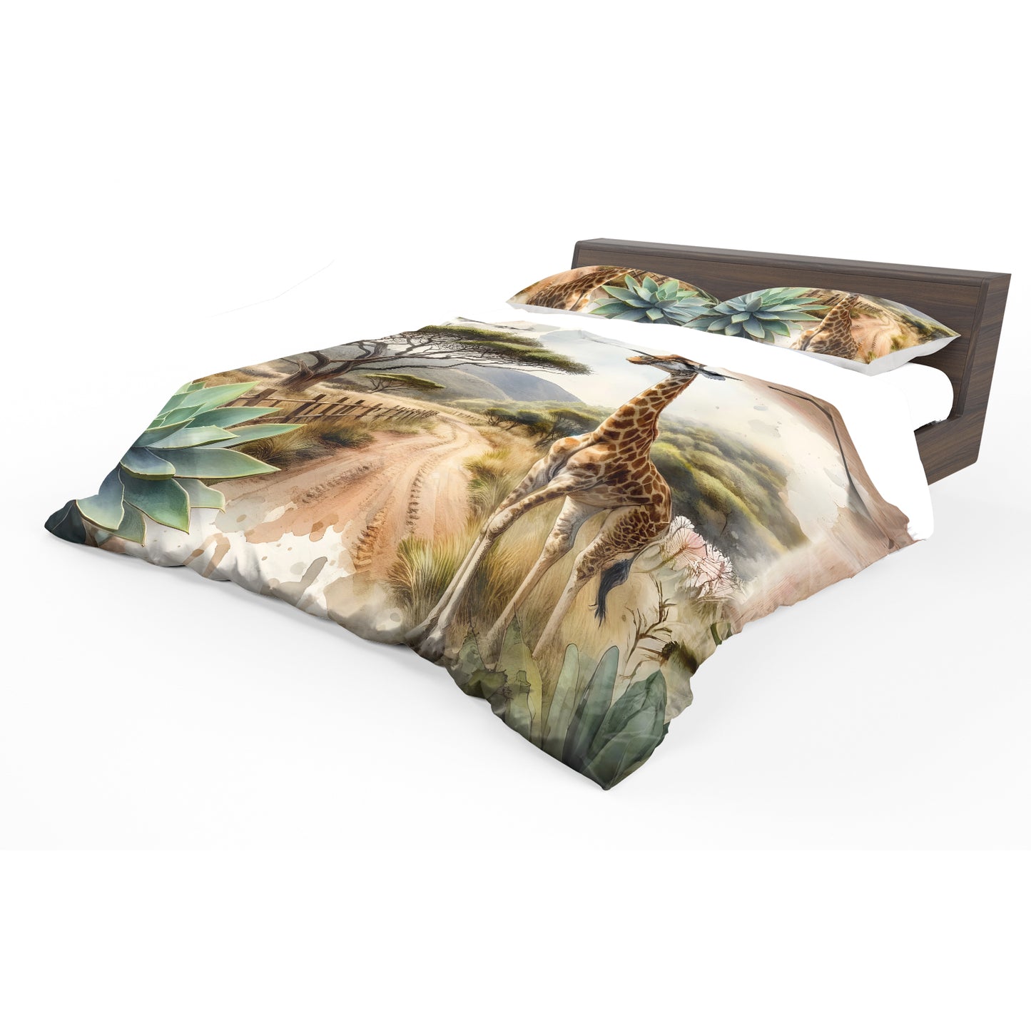 Giraffe Male Duvet Cover Set