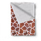 Giraffe Spots Light Weight Fleece Blanket