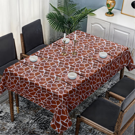 Giraffe Spots Rectangle Tablecloth