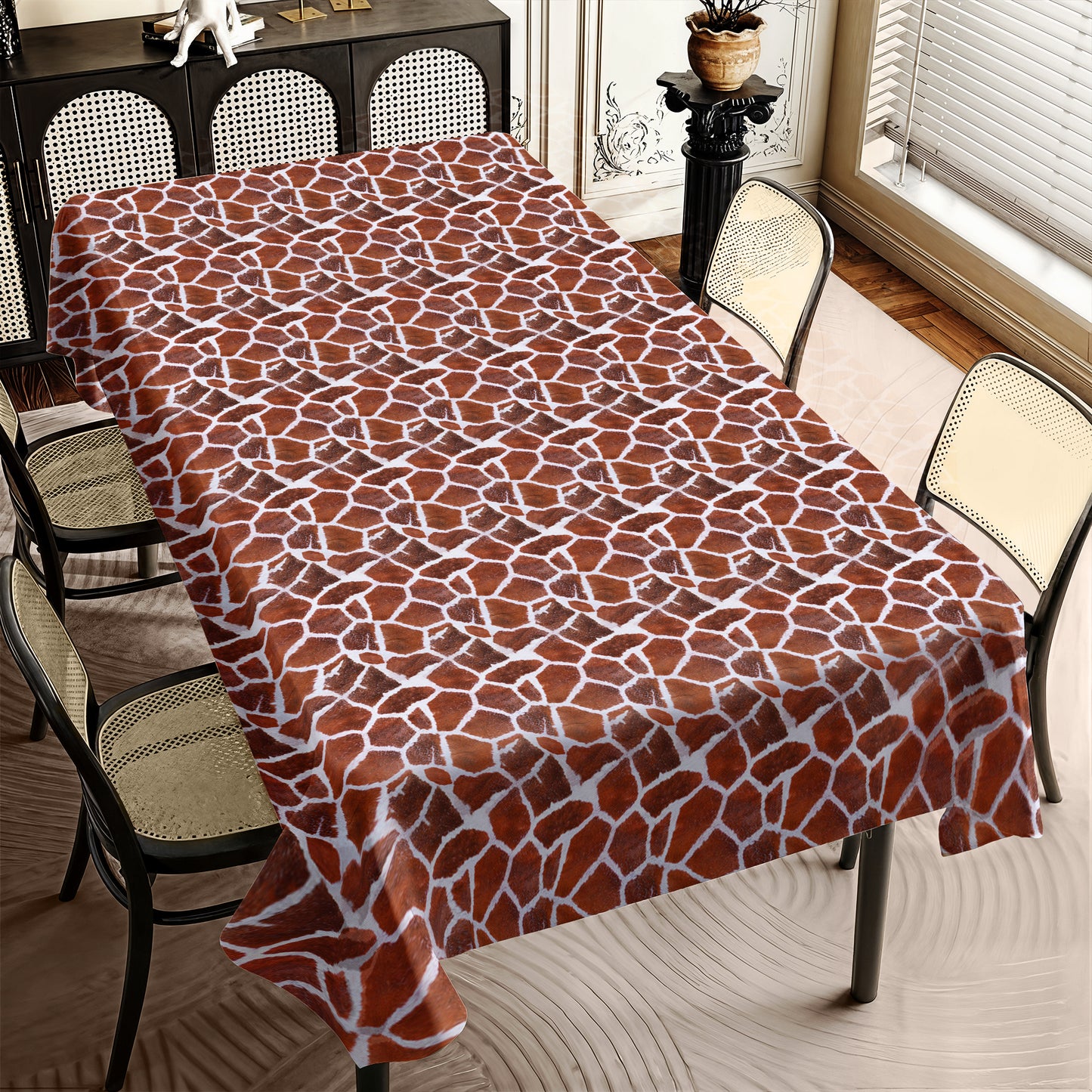 Giraffe Spots Rectangle Tablecloth