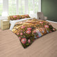 Giraffe & King Protea at Sunset Duvet Cover Set