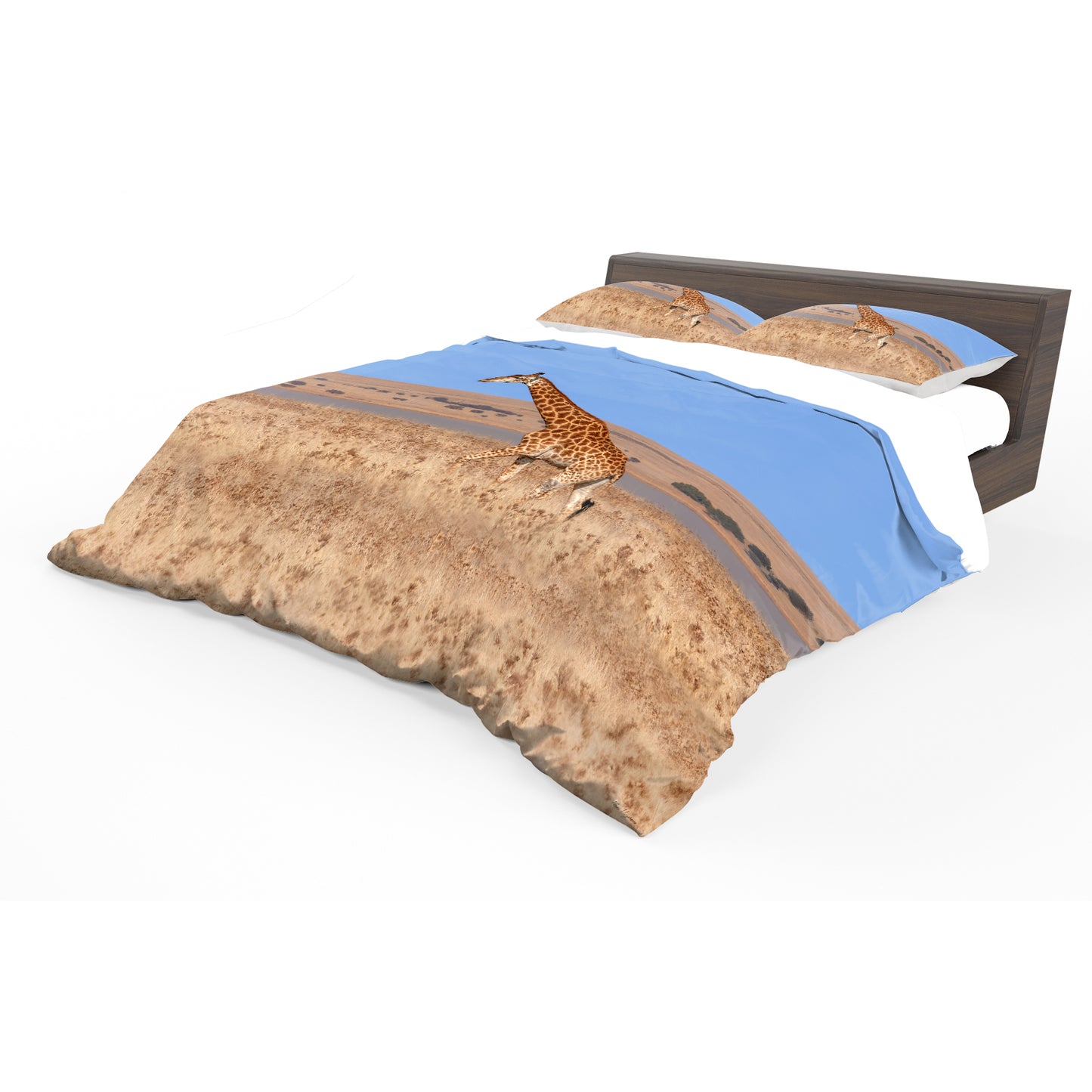 Giraffe in Africa Duvet Cover Set by Fanie Heymans