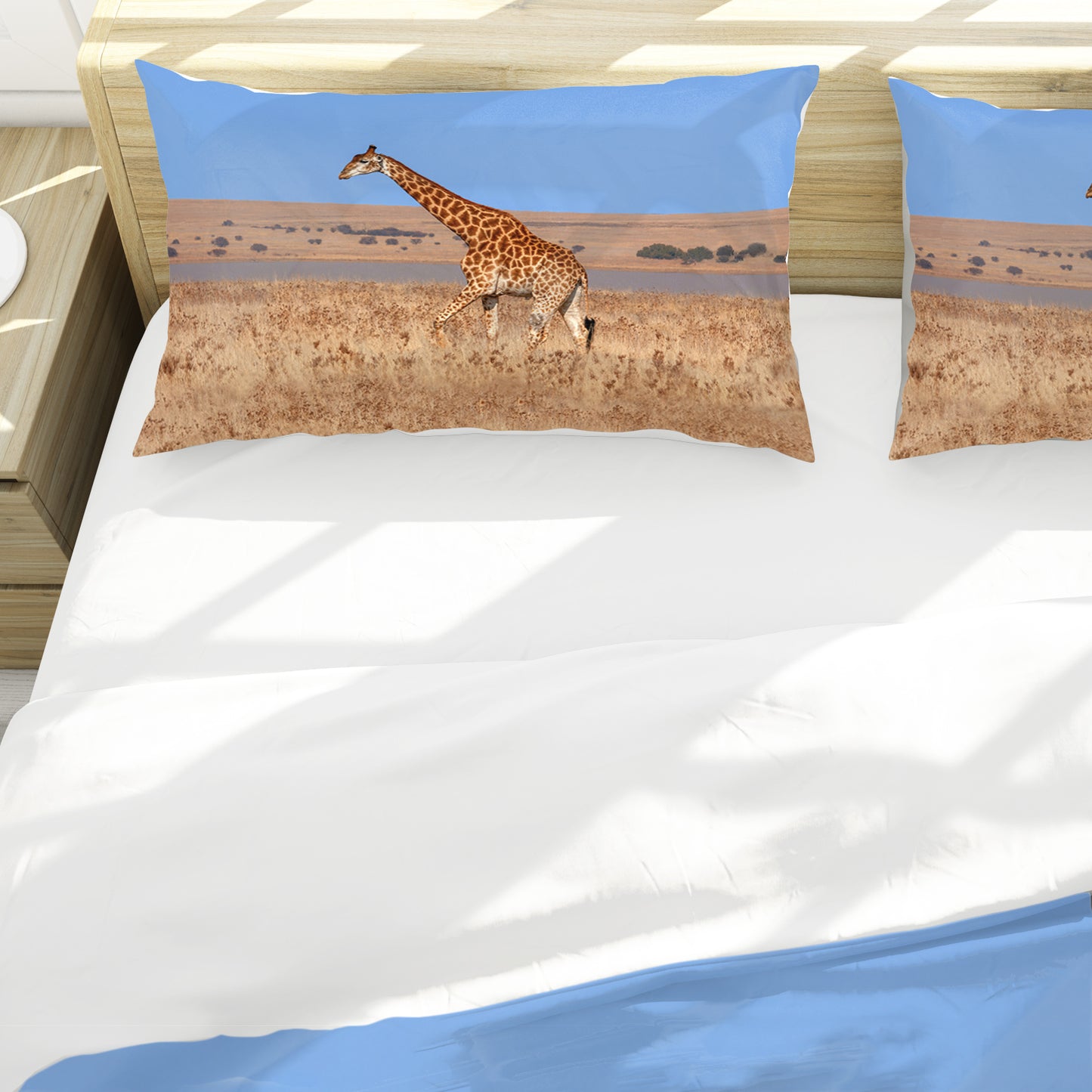 Giraffe in Africa Duvet Cover Set by Fanie Heymans