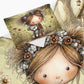 Girl in the Forest Cot Set