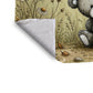 Girl in the Forest Toddler Fleece Blanket