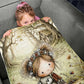 Girl in the Forest Toddler Fleece Blanket