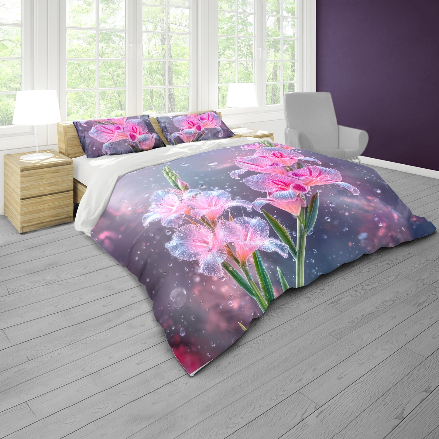 Gladiola Duvet Cover Set