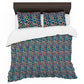 Glam Leopard Fur Duvet Cover Set