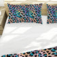 Glam Leopard Fur Duvet Cover Set