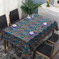 Glam Leopard Fur Rectangle Tablecloth