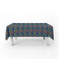 Glam Leopard Fur Rectangle Tablecloth