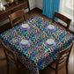 Glam Leopard Fur Square Tablecloth