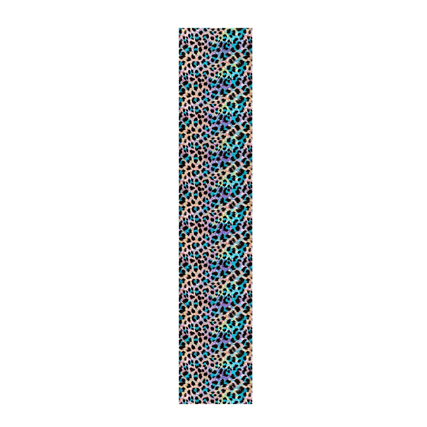 Glam Leopard Fur Table Runner