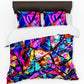 Glass Mosaic Duvet Cover Set