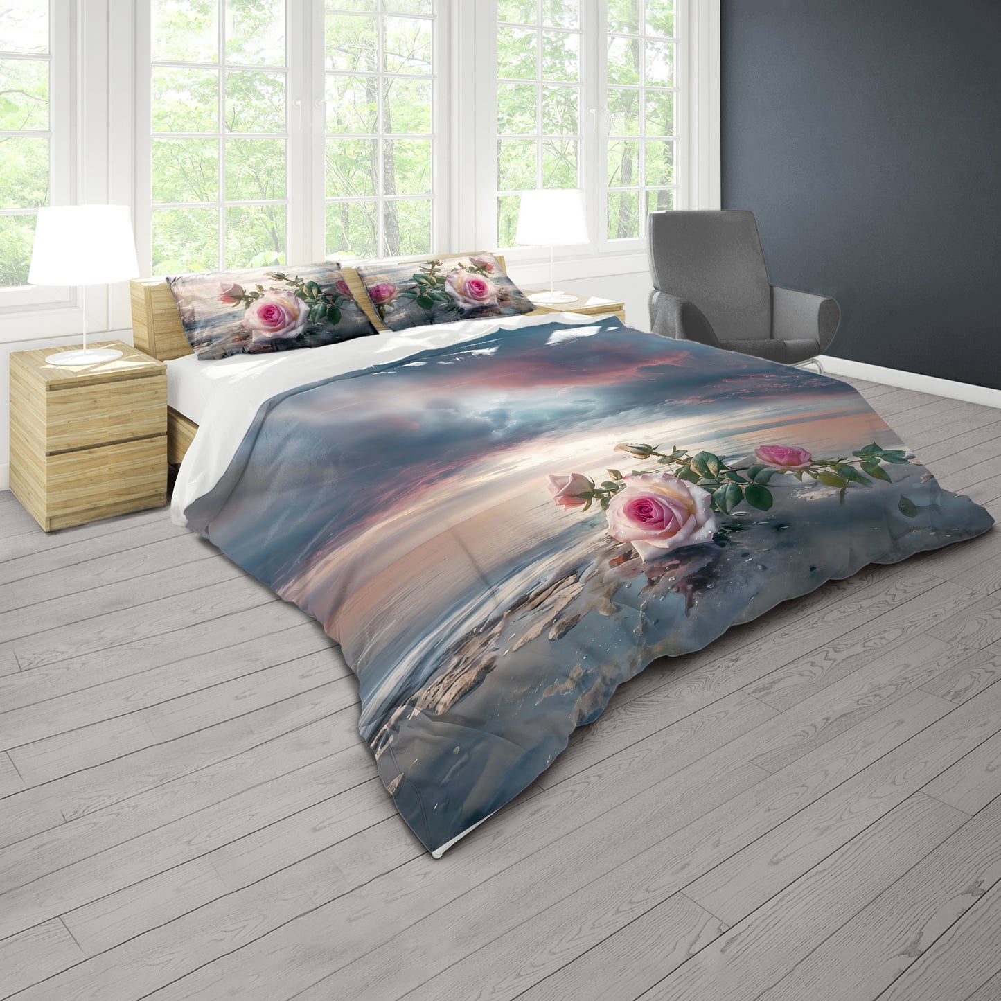 Glimmering in the Moonlight Duvet Cover Set