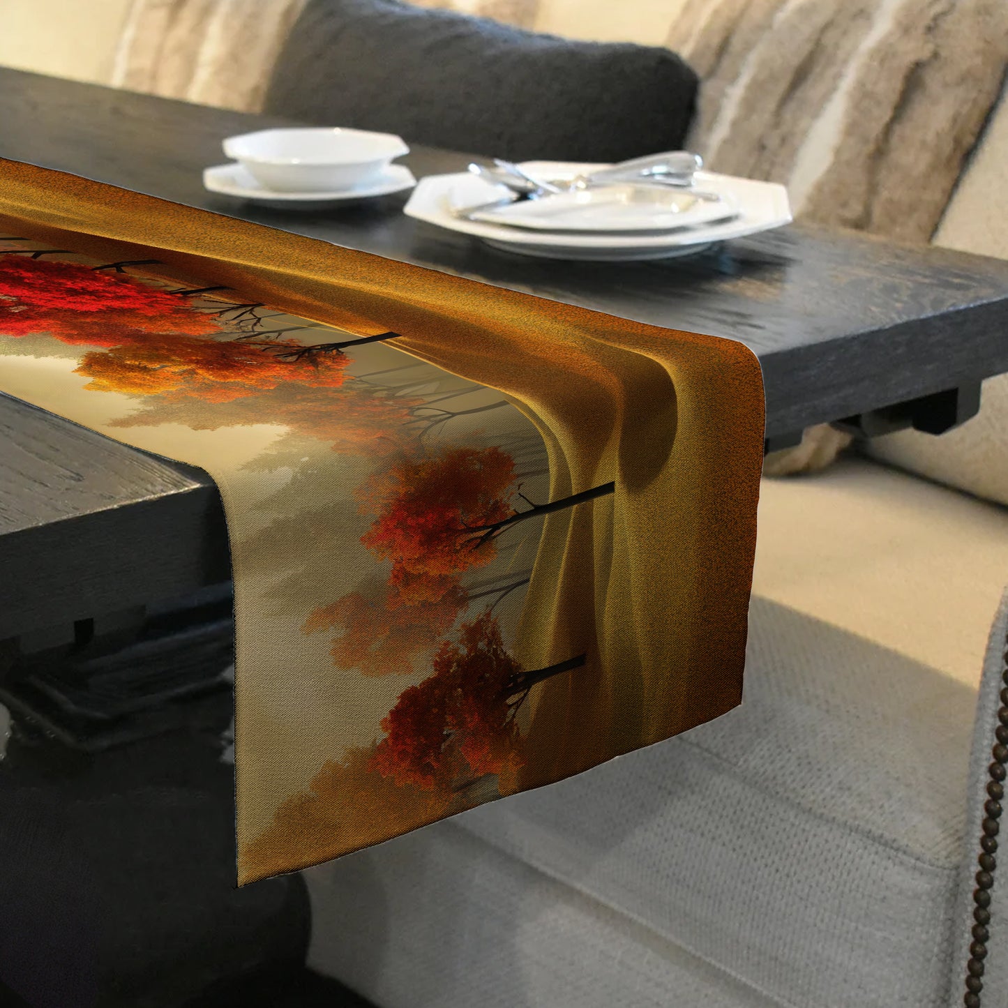 Glorious Autumn Table Runner