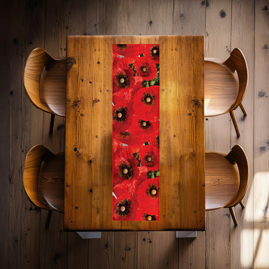 Glorious Red 160cm Table Runner