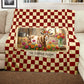 Goat Farm Light Weight Fleece Blanket