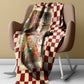 Goat Farm Light Weight Fleece Blanket