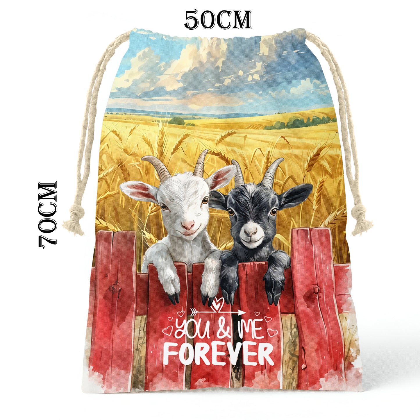 Goats in Love Gift Sack
