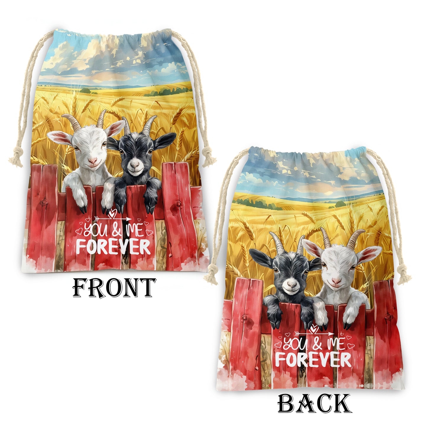 Goats in Love Gift Sack