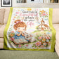 God's Plan Light Weight Fleece Blanket
