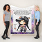 God is Whispering Light Weight Fleece Blanket