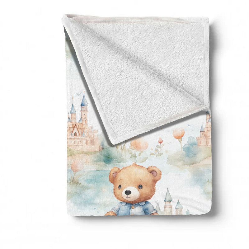 Going To The Castle Minky Blanket