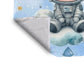 Going to the Moon Toddler Fleece Blanket