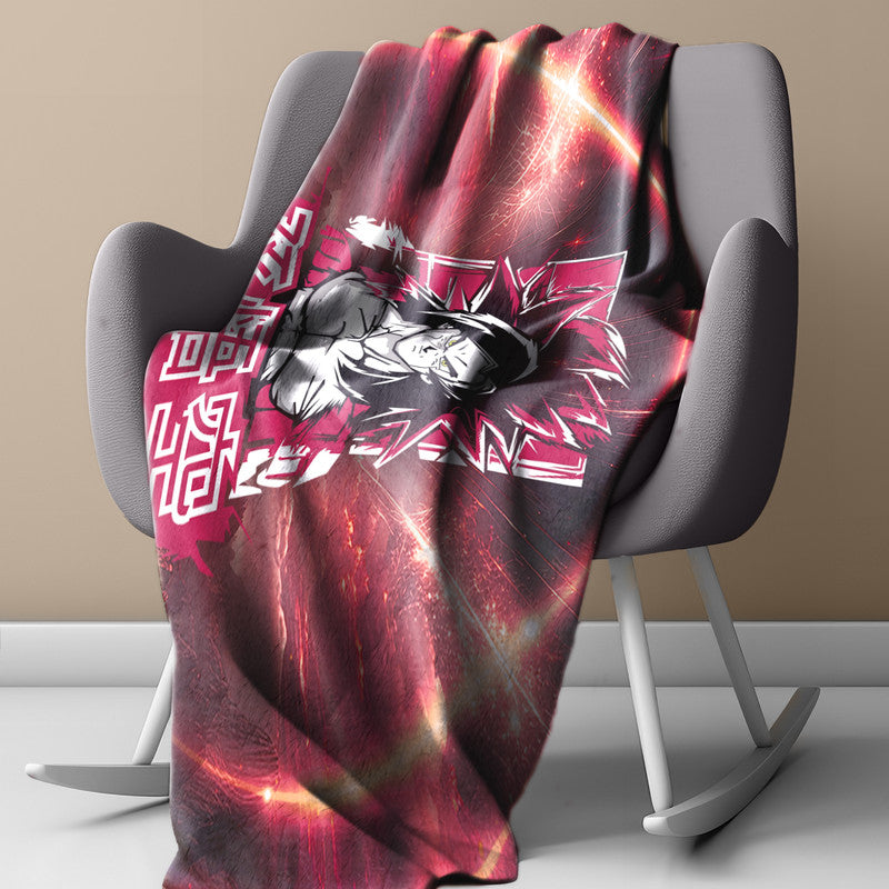 Goku SSJ4 Light Weight Fleece Blanket